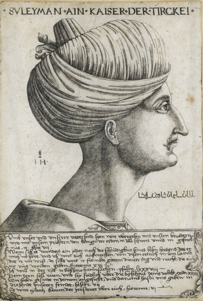 Sultan Soliman le Magnifique, vers 1530 - Hieronymus Hopfer