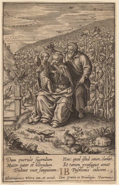 Dum pierulo fugendum ... - Hieronymus Wierix