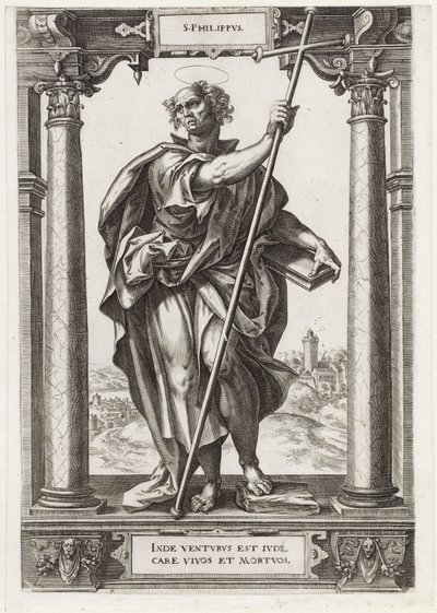 Saint Philippe - Hieronymus Wierix