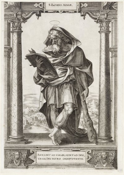Saint Jacques le Mineur - Hieronymus Wierix