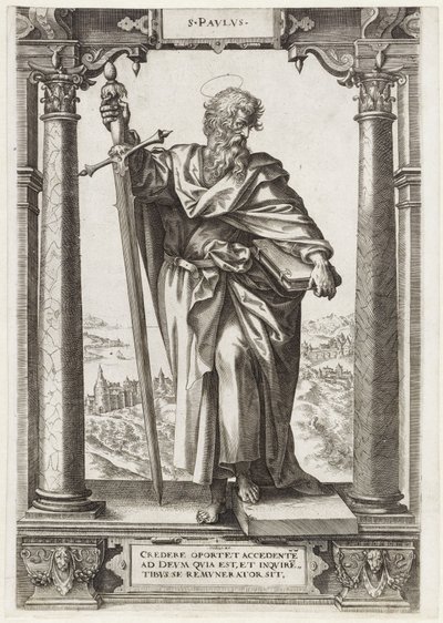 Saint Paul de Tarse - Hieronymus Wierix