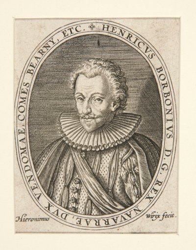 Roi Henri IV - Hieronymus Wierix