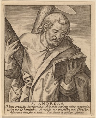 S. Andreas - Hieronymus Wierix