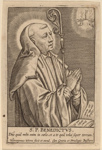 S. P. Benedictus - Hieronymus Wierix