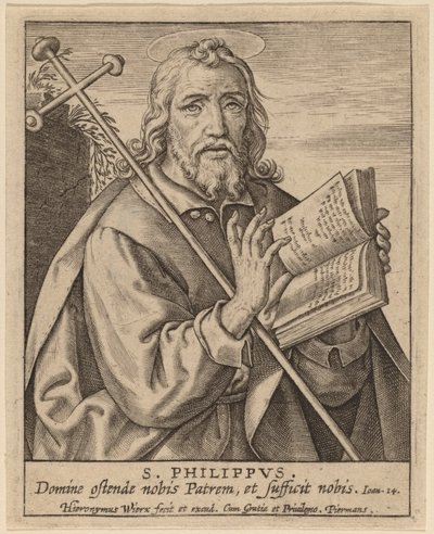 S. Philippus - Hieronymus Wierix