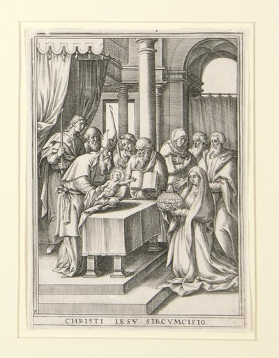 Six scènes de la vie de la Vierge - Hieronymus Wierix