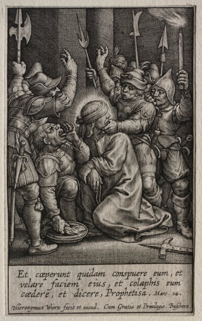 La Passion : La dérision du Christ - Hieronymus or Jerome Wierix