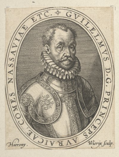 Guillaume le Taciturne, fin 16e-début 17e siècle - Hieronymus or Jerome Wierix