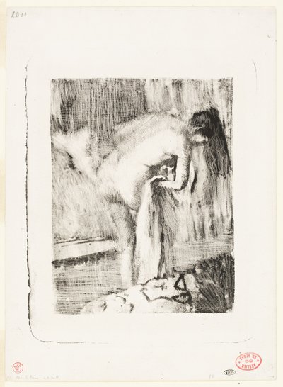 Après le bain II - Hilaire Germain Edgar Degas