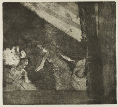 At the Café des Ambassadeurs - Hilaire Germain Edgar Degas