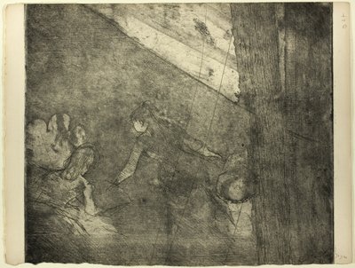 At the Café des Ambassadeurs - Hilaire Germain Edgar Degas