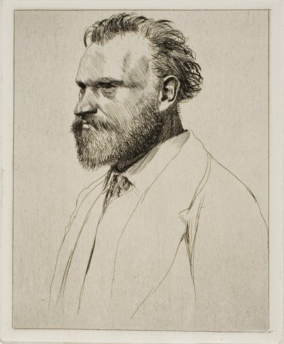 Edouard Manet, Portrait en buste - Hilaire Germain Edgar Degas