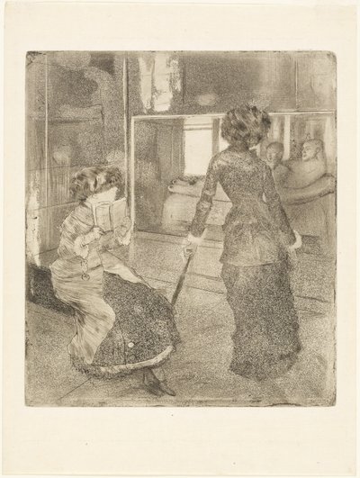 Mary Cassatt au Louvre : La galerie étrusque - Hilaire Germain Edgar Degas