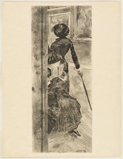 Mary Cassatt au Louvre : La Galerie des peintures - Hilaire Germain Edgar Degas
