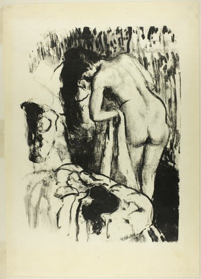 Femme nue debout, se séchant - Hilaire Germain Edgar Degas