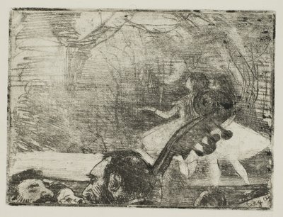 On Stage I - Hilaire Germain Edgar Degas