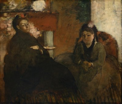 Portrait de Mme Lisle et Mme Loubens - Hilaire Germain Edgar Degas