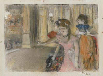 Les chanteurs sur scène - Hilaire Germain Edgar Degas