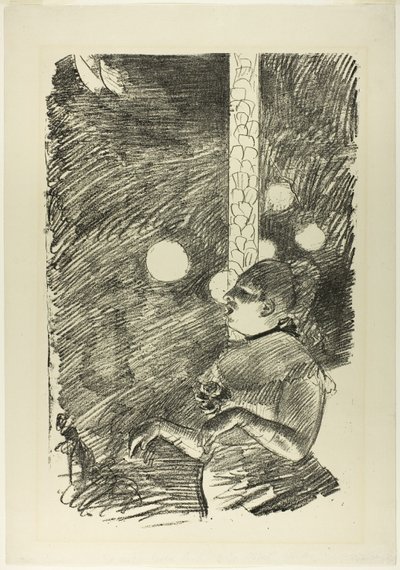 Le chant du chien - Hilaire Germain Edgar Degas