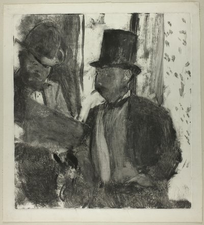 The Two Connoisseurs - Hilaire Germain Edgar Degas
