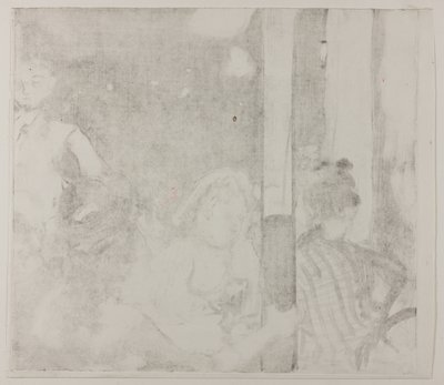 Femmes devant un café, soirée - Hilaire Germain Edgar Degas
