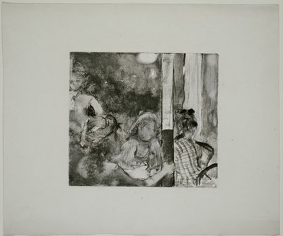 Femmes à la terrasse d