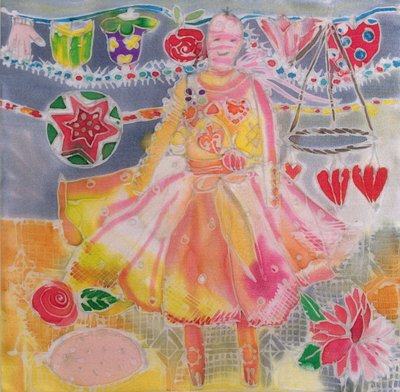 Fée avec des cœurs et des fleurs, 2006 - Hilary Simon