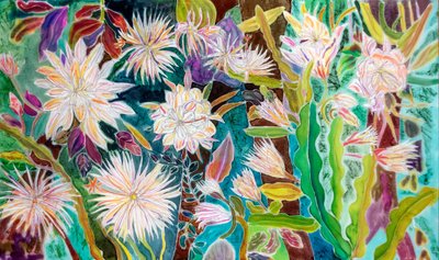 Fleur de lune nocturne, Pérou, 2022 - Hilary Simon