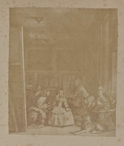 [Gravure de "Las Meninas" par Velazquez] - Hill and Adamson