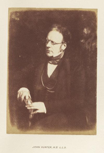 [John Hunter, W.S. L.L.D.] - Hill and Adamson