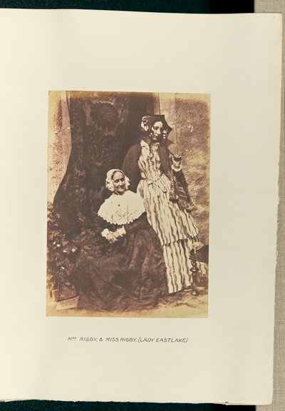 [Mme Rigby et Mlle Rigby, (Lady Eastlake)] - Hill and Adamson
