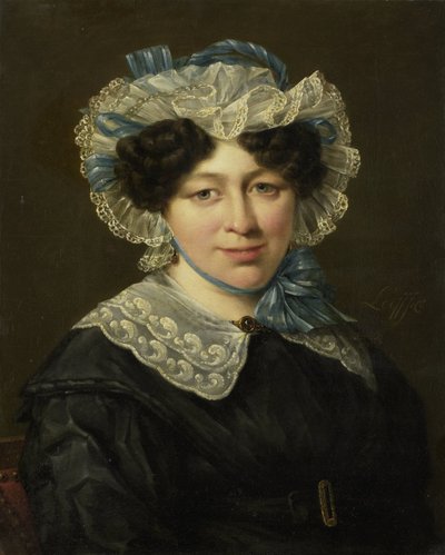 Portrait de Maria Adriana van der Sluys, épouse de Hermanus Martinus Eekhout - Hillebrand Dirk Loeff