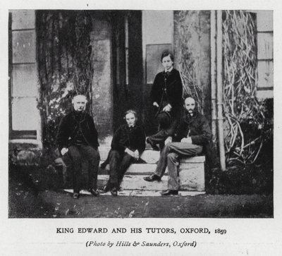 Le roi Édouard VII et ses tuteurs à l
