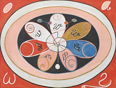 Évolution, No. 15, Groupe IV, Les Étoiles à sept branches - Hilma af Klint