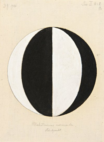Le point de vue actuel des Mahatmas - Hilma af Klint