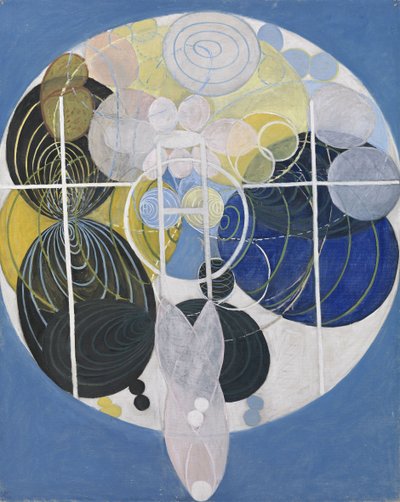 Les Grandes Peintures de Figures, No. 5, Groupe III, La Clé de Toutes les Œuvres à Ce Jour, La Série WURose, 1907 - Hilma af Klint