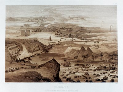 Du deuxième cataracte à la Méditerranée, Égypte, 1841 - Himely