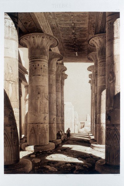 Hypostyle Hall du Ramesseum, Thèbes, Égypte - Himely