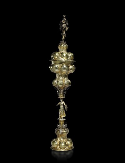 Coupe Minerva de Medingen, vers 1650 (argent et vermeil) - Hinrich Ohmssen