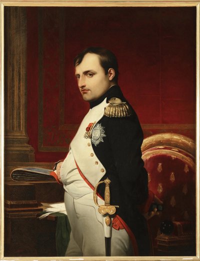 Napoléon Ier dans son étude en 1807 - Paul Delaroche