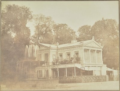 [Fontaine de Vénus de Francisque-Joseph Duret et Café des Ambassadeurs]. - Hippolyte Bayard