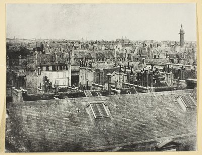 Les Toits de Paris (Vue de la rue Castiglione ?) - Hippolyte Bayard