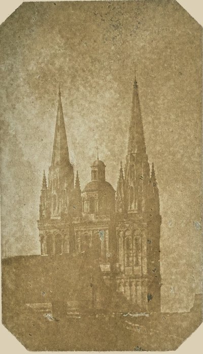 [Flèches de la cathédrale Saint-Maurice, Angers] - Hippolyte Bayard