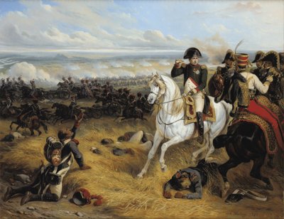 Napoléon à la bataille de Wagram, 1841 - Hippolyte Bellange