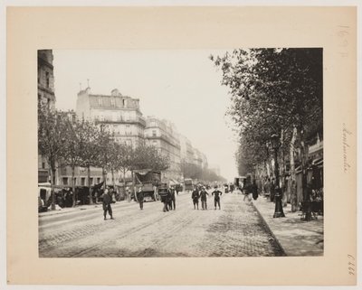 Une rue à Montmartre, Paris, c.1890 - Hippolyte Blancard