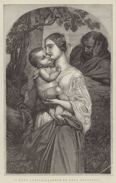 Une Sainte Famille - Hippolyte Delaroche