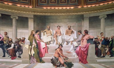 Hémicycle : Artistes de tous les âges, détail d