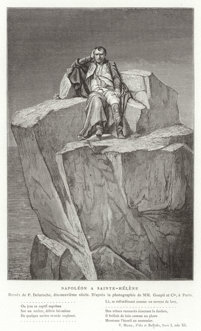 Napoléon à Sainte-Hélène - Hippolyte Delaroche