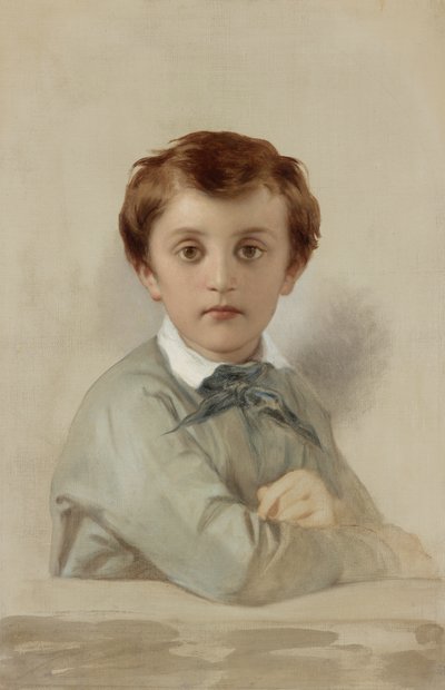 Portrait de Philippe-Grégoire Delaroche, le fils cadet de l