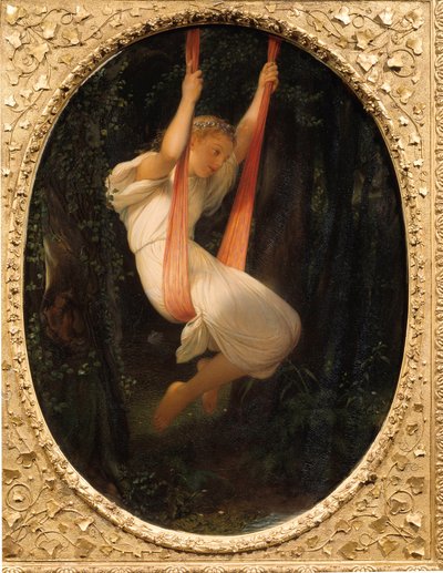 Jeune fille à la balançoire - Hippolyte Delaroche
